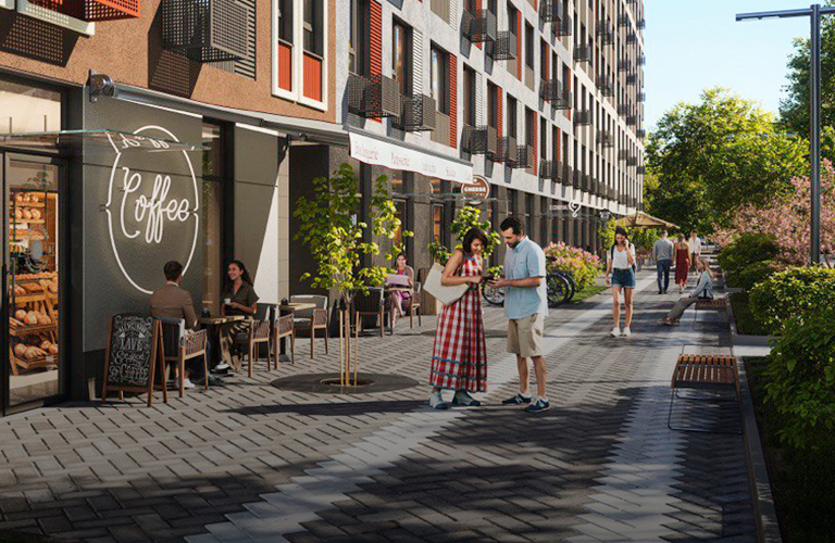 В районе бывшего ВТЗ появятся новые кафе, магазины и удобные сервисы