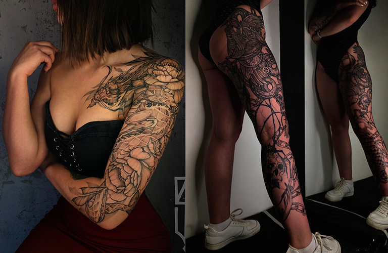 «У кого-то будет припекать» — тату-мастер об экстрасмелой серии работ