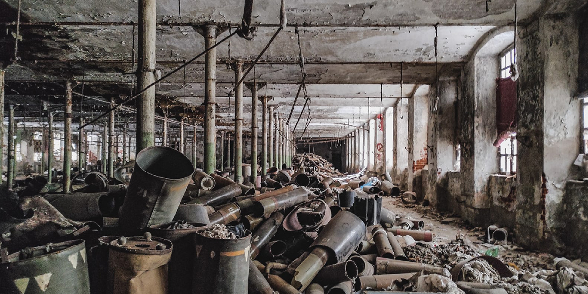 Заброшенная ковровская фабрика имени Абельмана с 200-летней историей