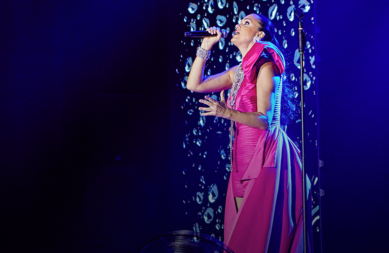 Певица Слава призналась в любви к своему мужчине на владимирской сцене