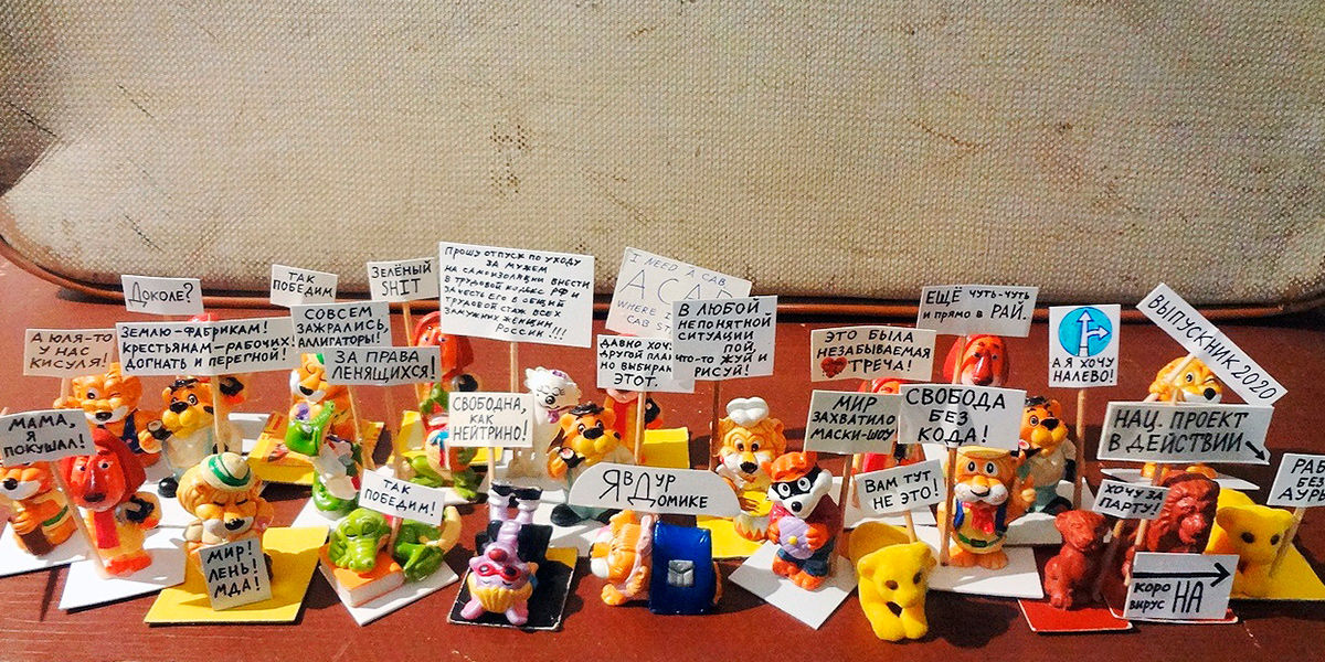 «Я в ДУРдомике», «незабываемая греча» и мемы владимирских монстрантов