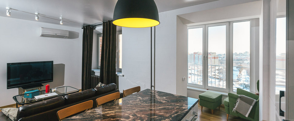 Дизайн: холостяцкая квартира во Владимире