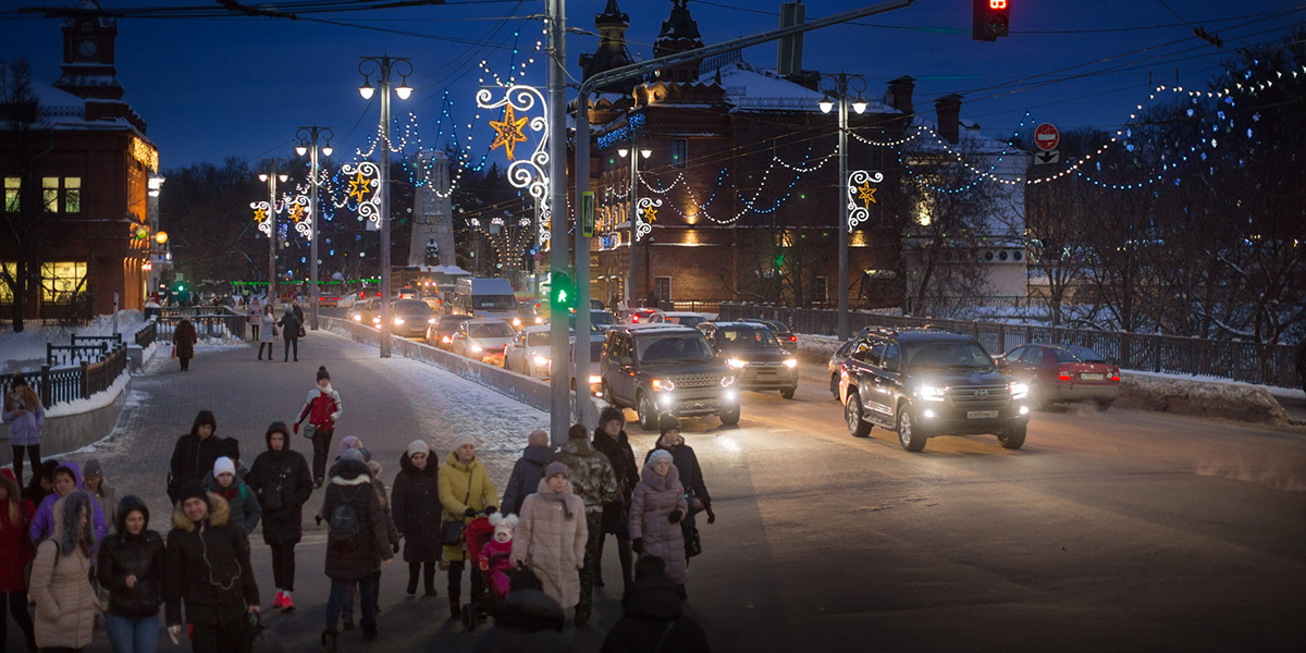 Снег станет подарком для владимирцев на Новый год