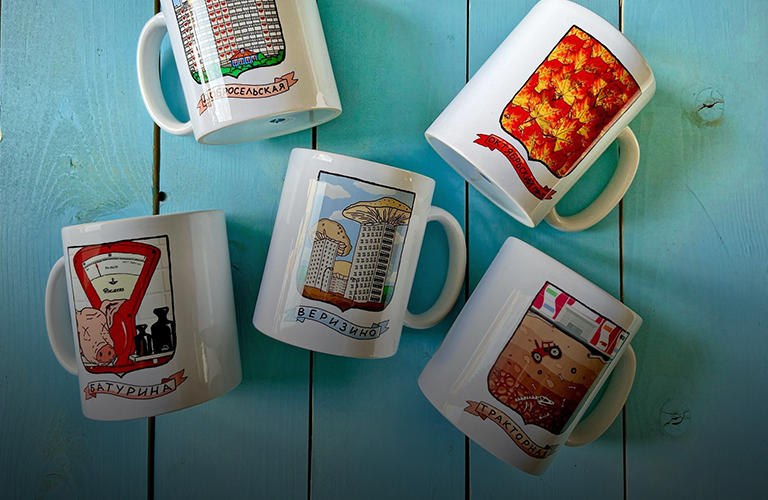 Свиные головы и аккумуляторы. Стереотипы улиц в геральдике владимирского блогера