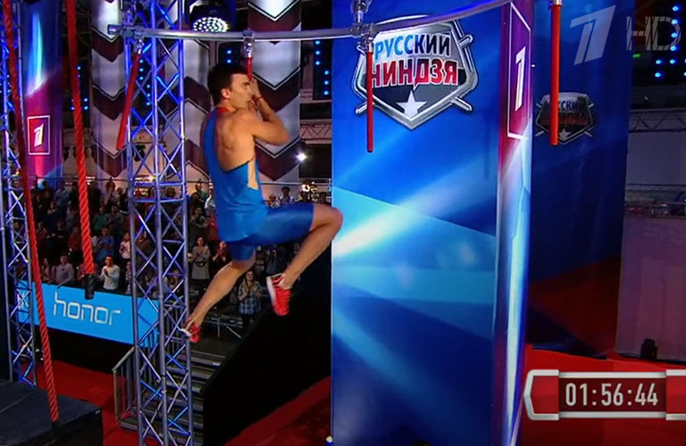 Преодолел препятствия достойно! Наш парень на проекте “Русский ниндзя”