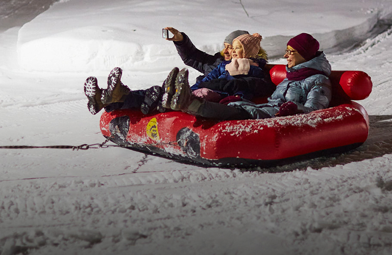 Где владимирцам покататься на лыжах, коньках, ватрушках и бордах?