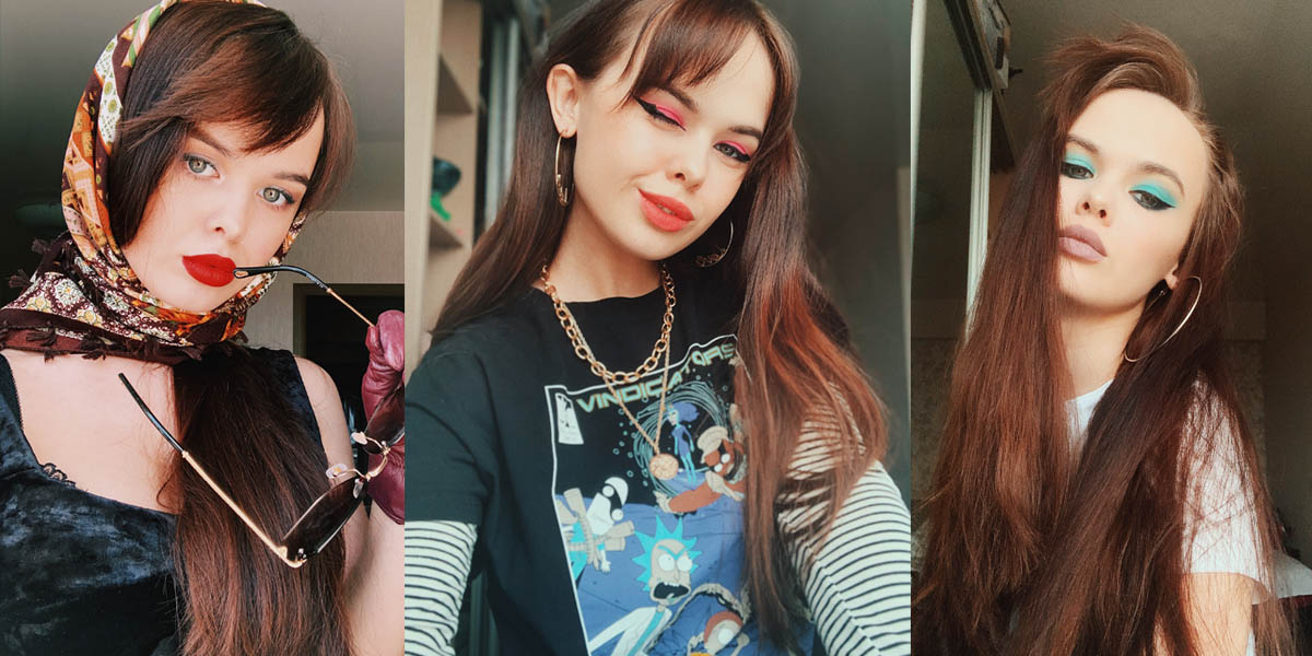 Бьюти-эксперимент: королева драмы, тусовщица и интернет-девочка