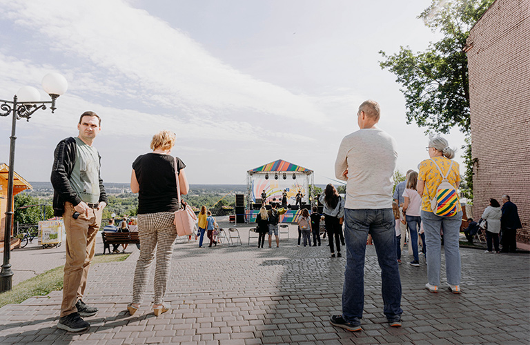 Маленький День города, или Большой «Яркий мир» на всю Георгиевскую