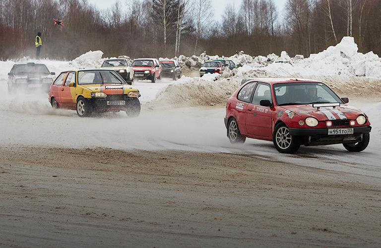 Фоторепортаж ледовой дуэли! Гонщики Владимирской области завершили зимний сезон в Колокше
