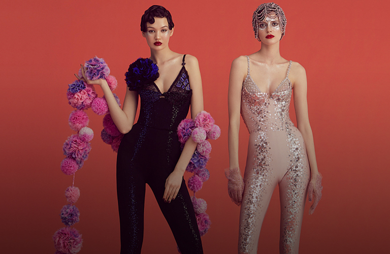 Вайб 1920-х и гусевской хрусталь: Ulyana Sergeenko представила коллекцию на Неделе высокой моды