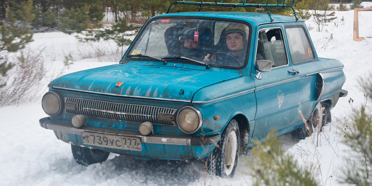 Ламповые гонки на «Запорожцах» под Владимиром