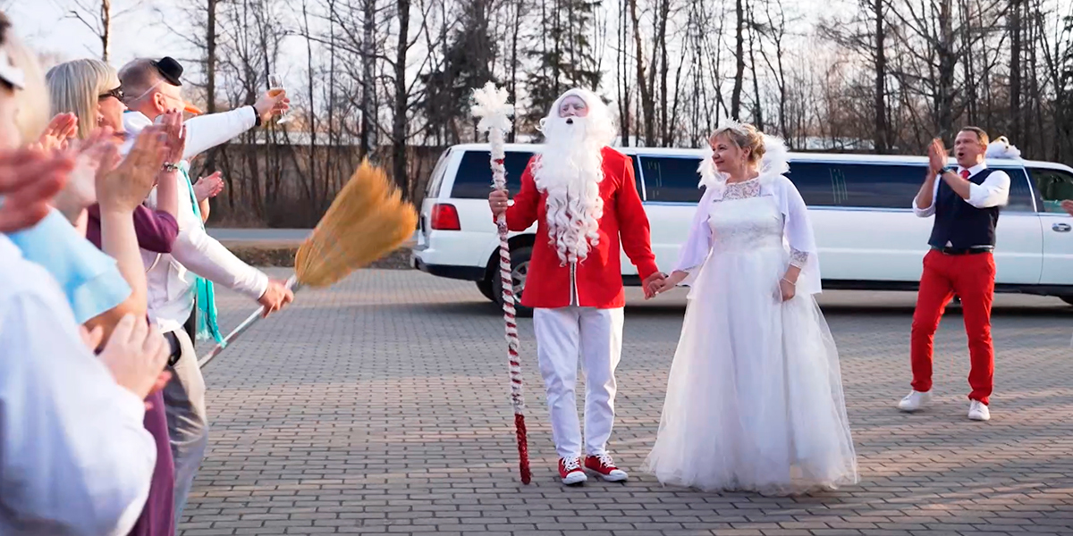 Сказочное веселье, или «Дед Мороз» и «Снежная королева» из Владимира выиграли на шоу «Четыре свадьбы»