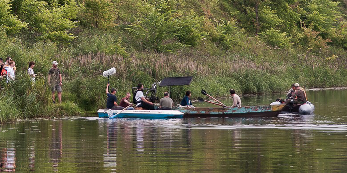 Упал с лодки в Каменку: В Суздале снимают романтическую комедию