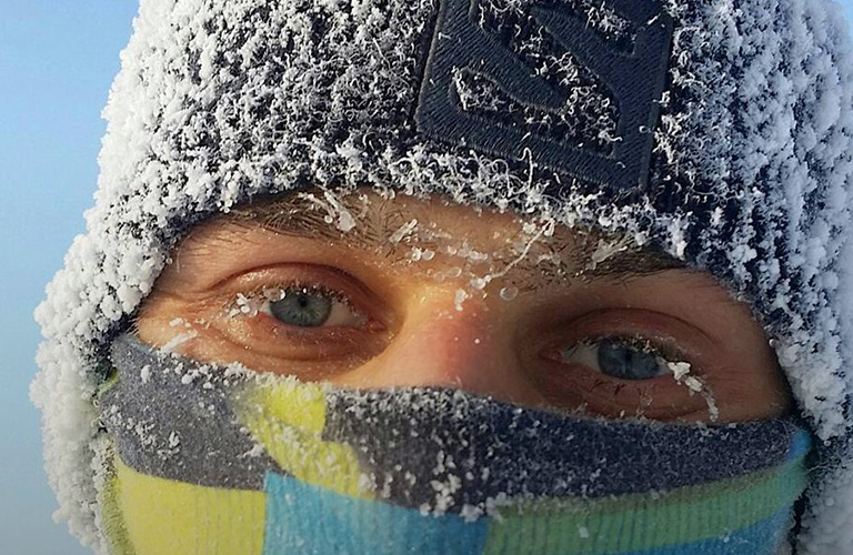 Из проруби на коньках: экстремальные эксперименты владимирского фотографа