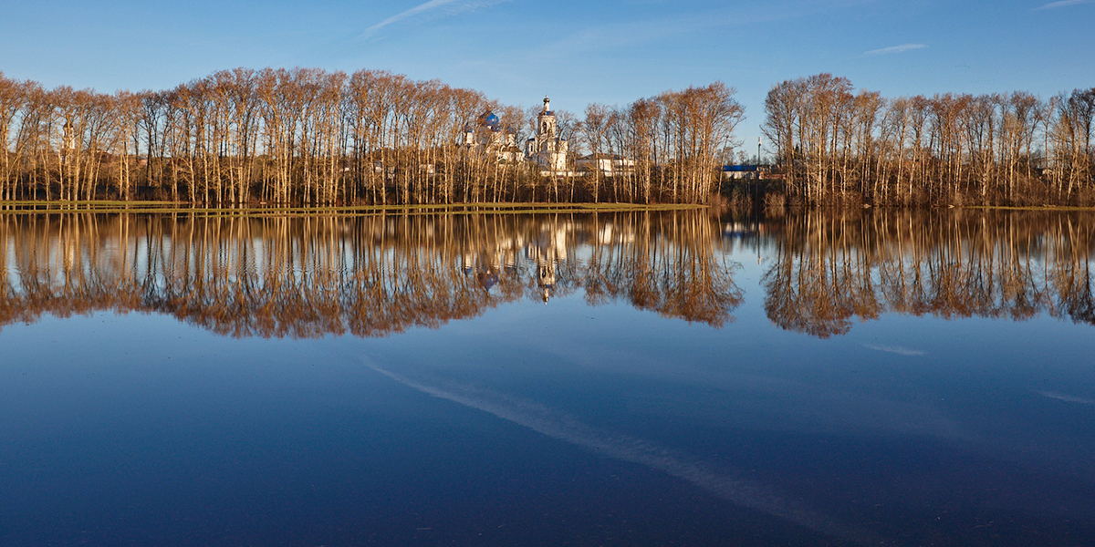 Посреди «боголюбовского моря»: как весна преобразила луг у Покрова на Нерли