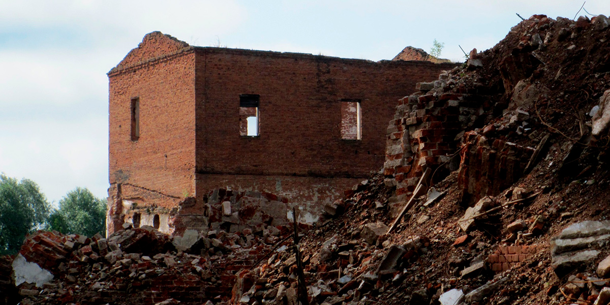 История фабричных развалин в Нововязниках