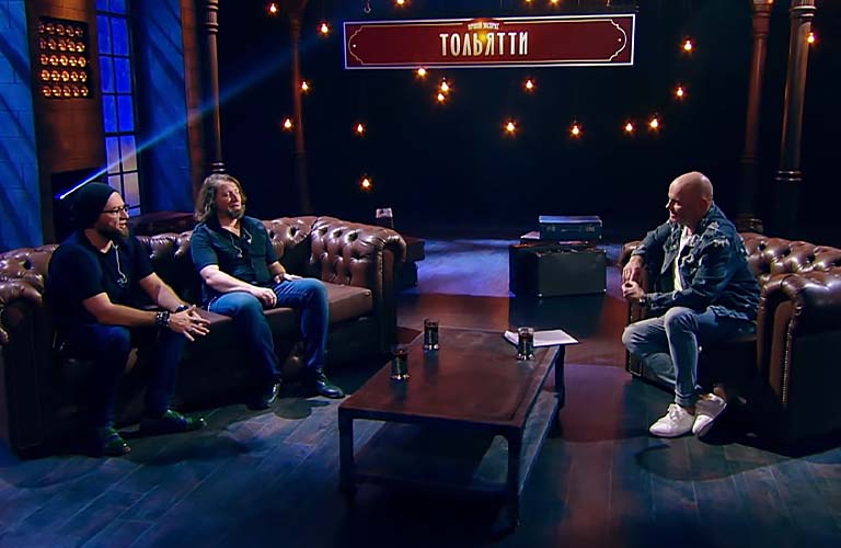 «Рекорд Оркестр» побывал в «Ночном экспрессе» Алексея Кортнева