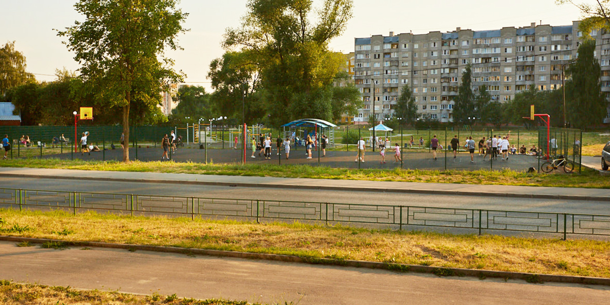 Две вместо одной! В регионе в этом году построят пару «умных» спортплощадок