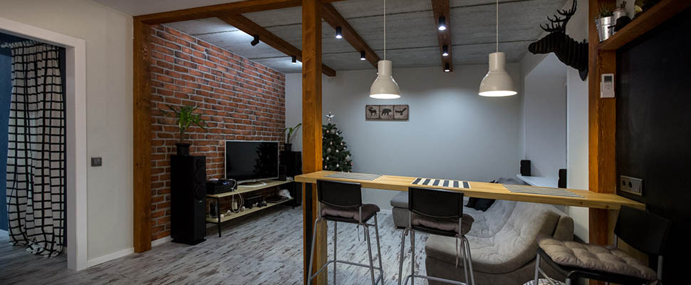 Дизайн: стильная квартира^ во Владимире