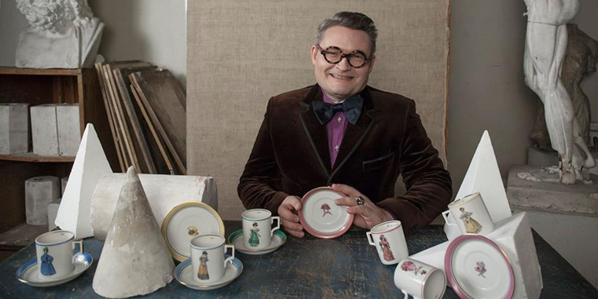 Маэстро моды Александр Васильев заинтересовался гусевским хрусталем