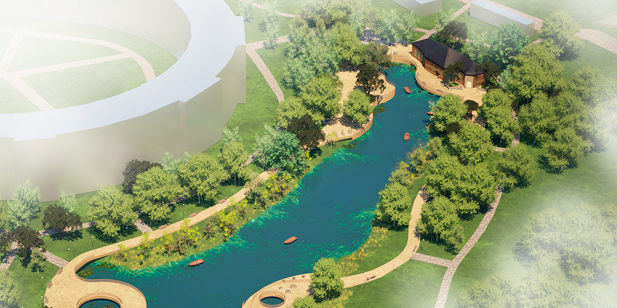 Летом — йога, зимой — коньки. Идея метаморфозы Добросельского пруда в эстетический рай