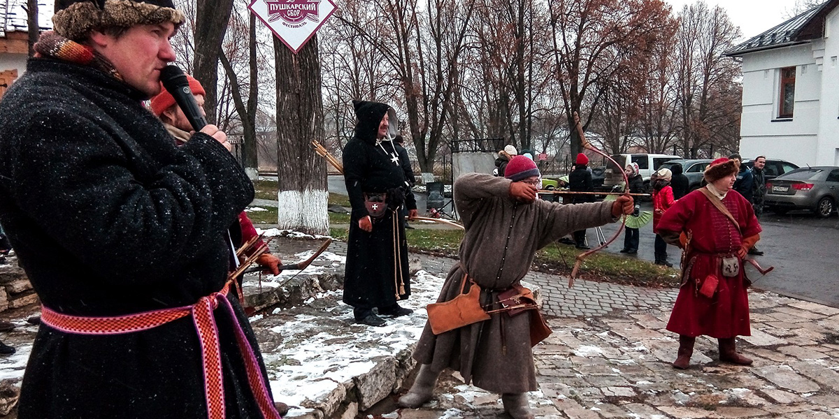 Унесенные ветром, занесенные снегом. К «Пушкарскому сбору» примкнули викинги