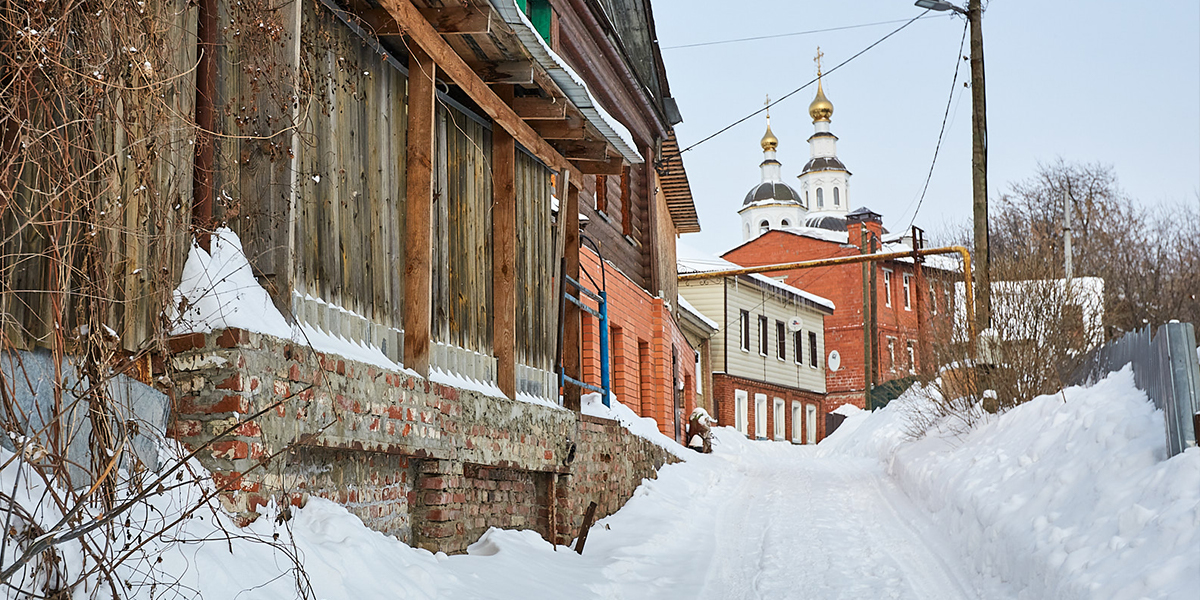 Богатая усадьба купца Андреева в прошлом и увядающая улица Муромская в настоящем