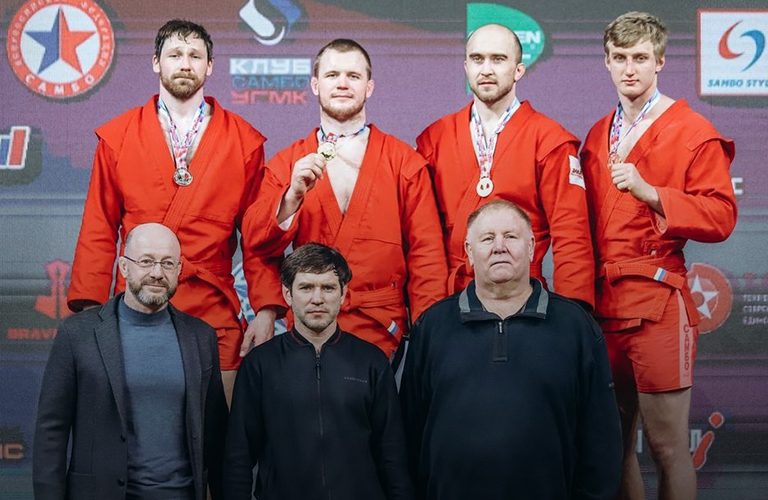 Владимирский самбист Антон Коновалов во второй раз стал чемпионом России