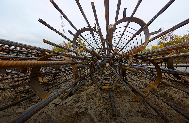 На Рпенском проезде возводят опоры для моста, аналогов которому нет во Владимире