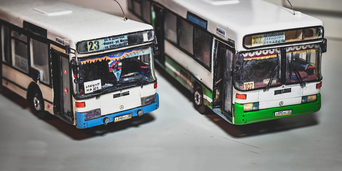 Владимирский кондуктор конструирует точные копии городских автобусов