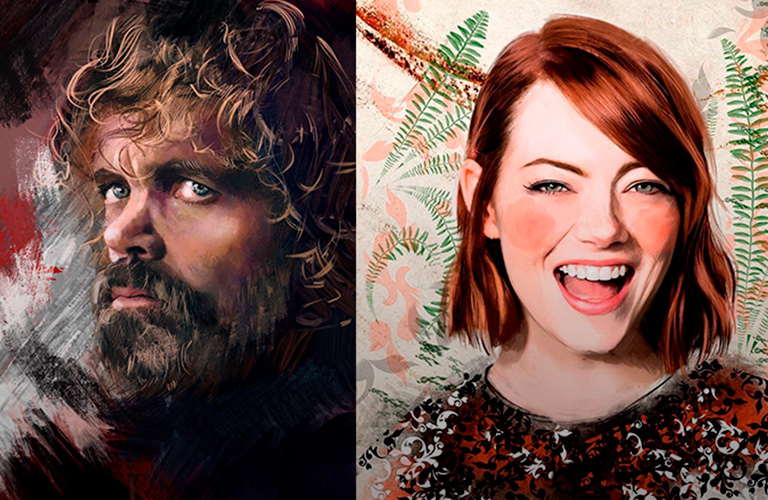 Персонажи «Игры престолов» и других сериалов в работах Насти Перовой