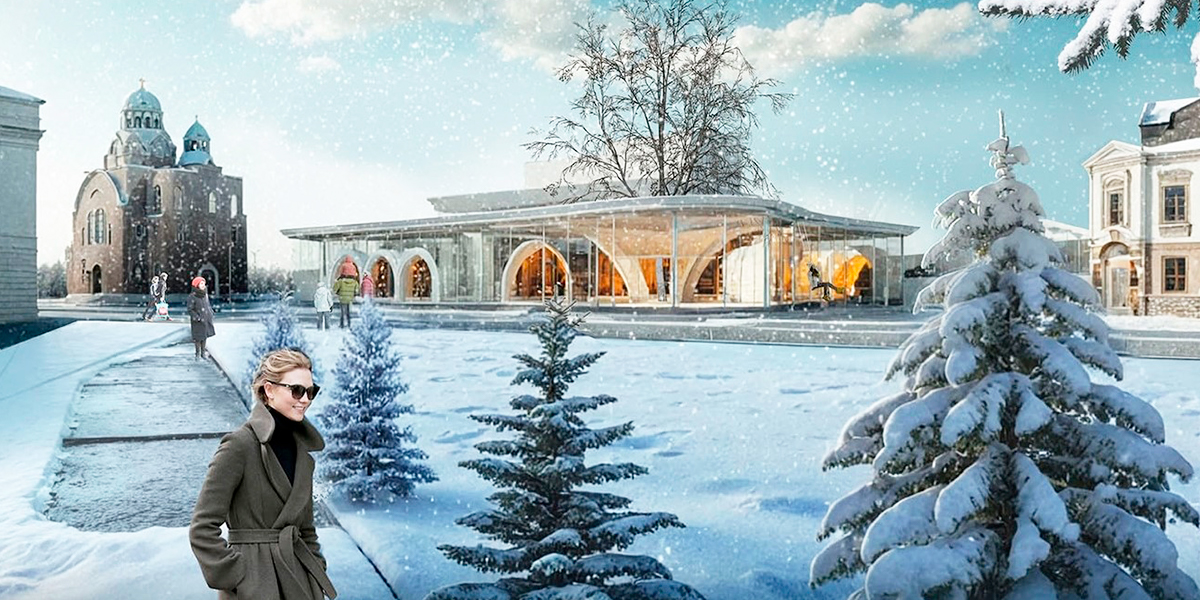 Сквер, качели, павильон — концепции развития Театральной площади от владимирских архитекторов