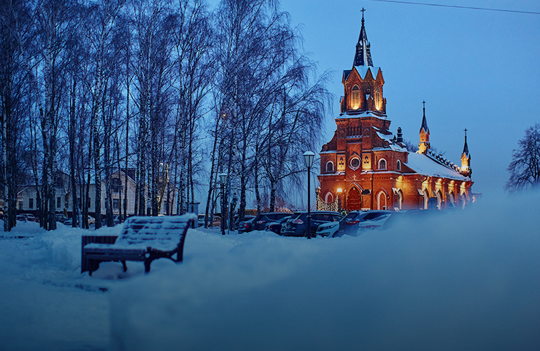 В блеске ночных огней! Подборка красиво подсвеченных зданий Владимира
