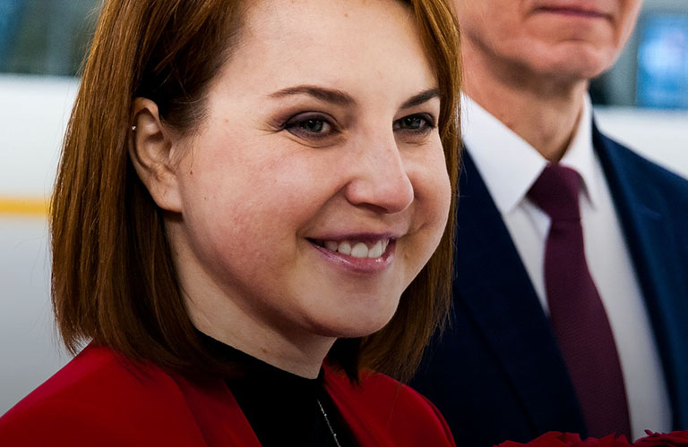 Яркое шоу Ирины Слуцкой на владимирском льду