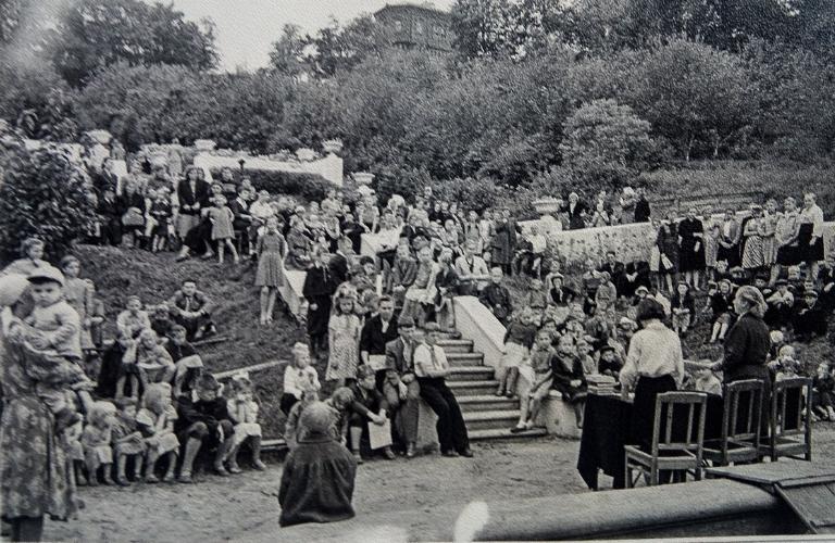 История Патриаршего сада на фотографиях из прошлого