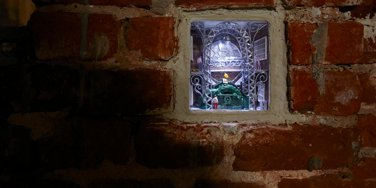 С турбиной и подсветкой. Во Владимире появился новый миниатюрный арт-объект