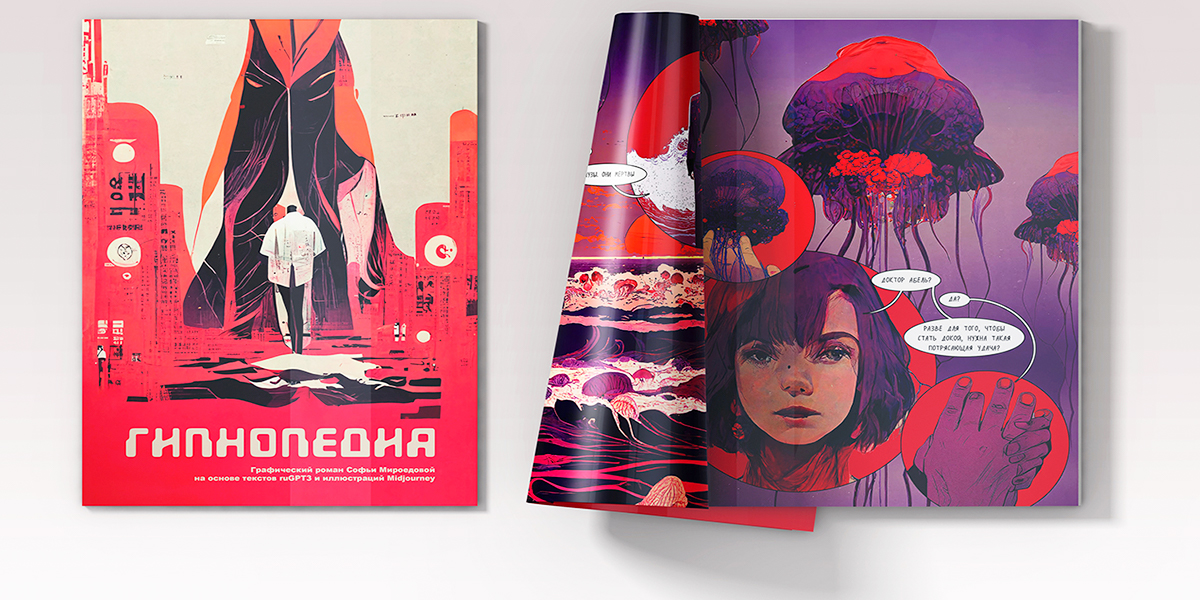 Иллюстратор из Владимира создала нейрокомикс о дизайнере сновидений со сгенерированными диалогами