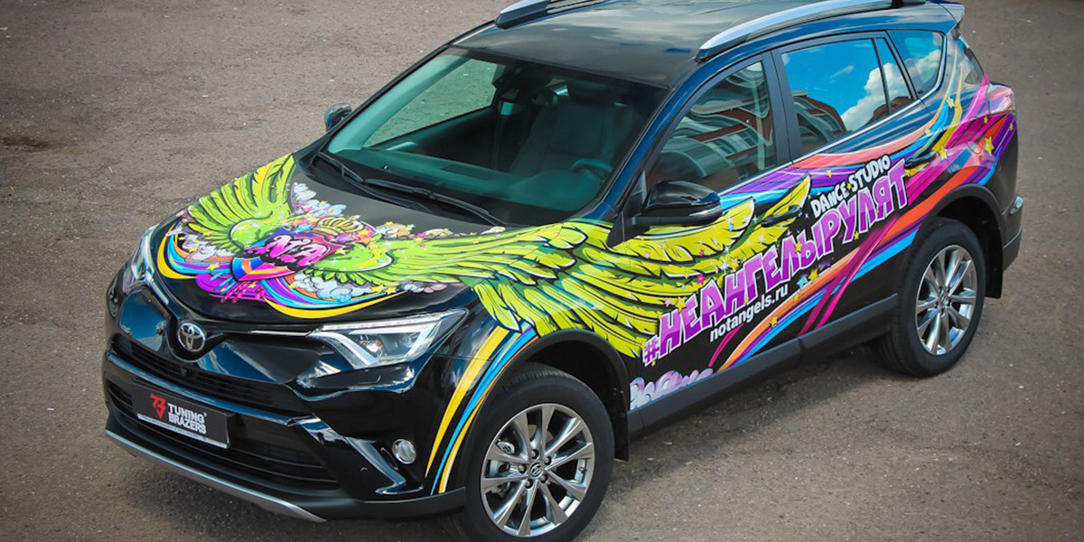 Аэрография на владимирских авто - пережиток 90-х или все еще востребована?