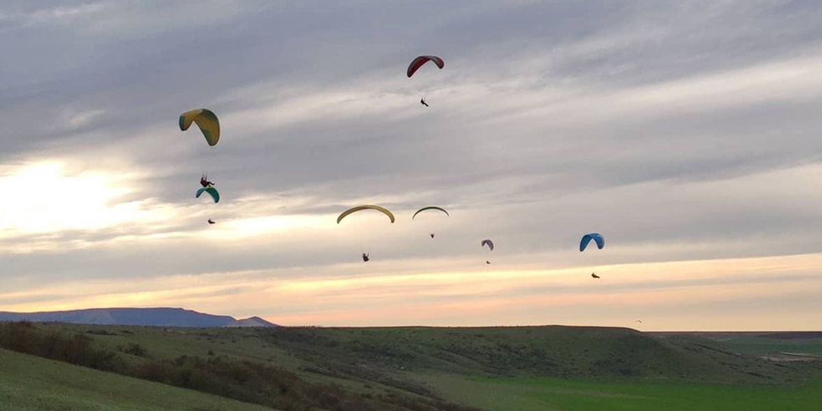 Пролетая над Суздалем, или Параплан как транспорт для души