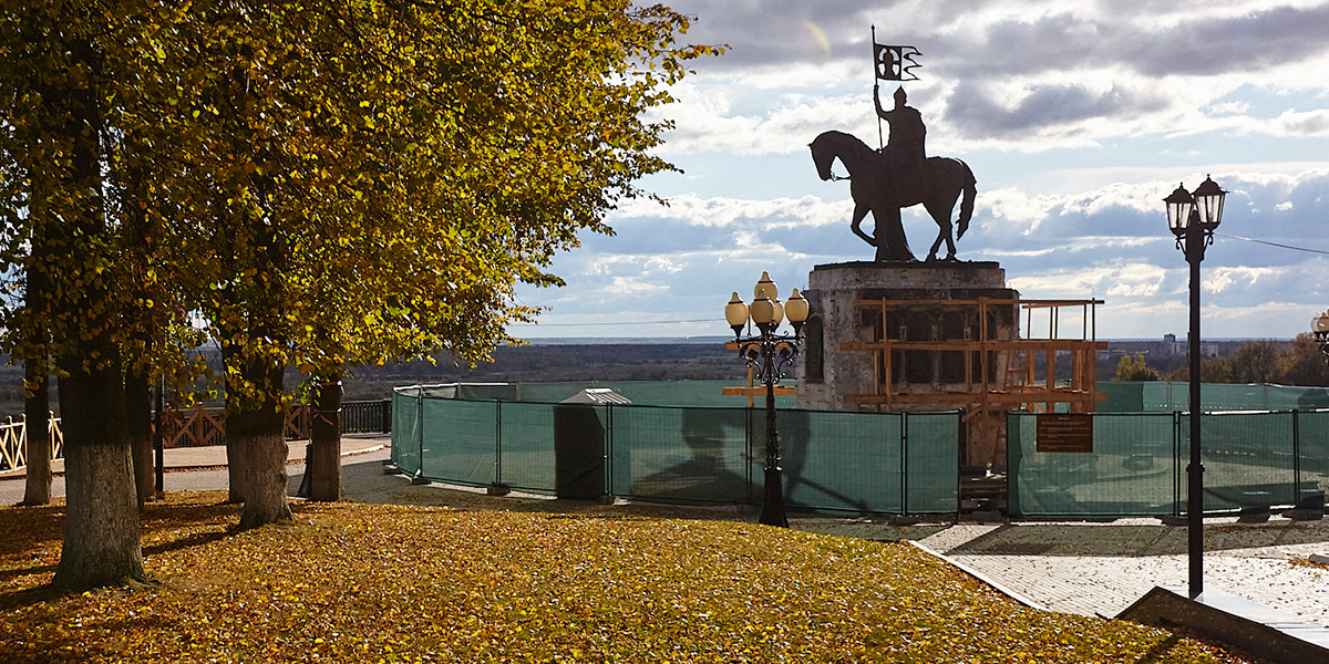 В 33-м регионе латают князя Владимира и украшают улицы новыми арт-объектами