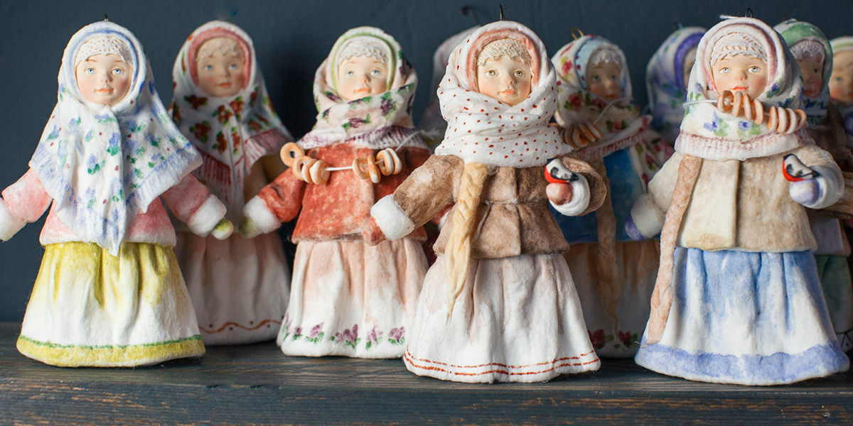 Волшебный пропуск в прошлое - ватные игрушки в духе времен СССР