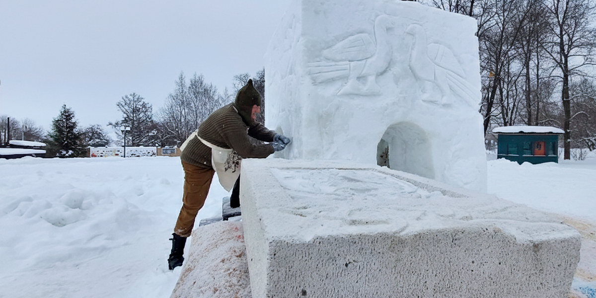 Белоснежное зодчество: в Боголюбове возвели мини-копию храма Покрова на Нерли