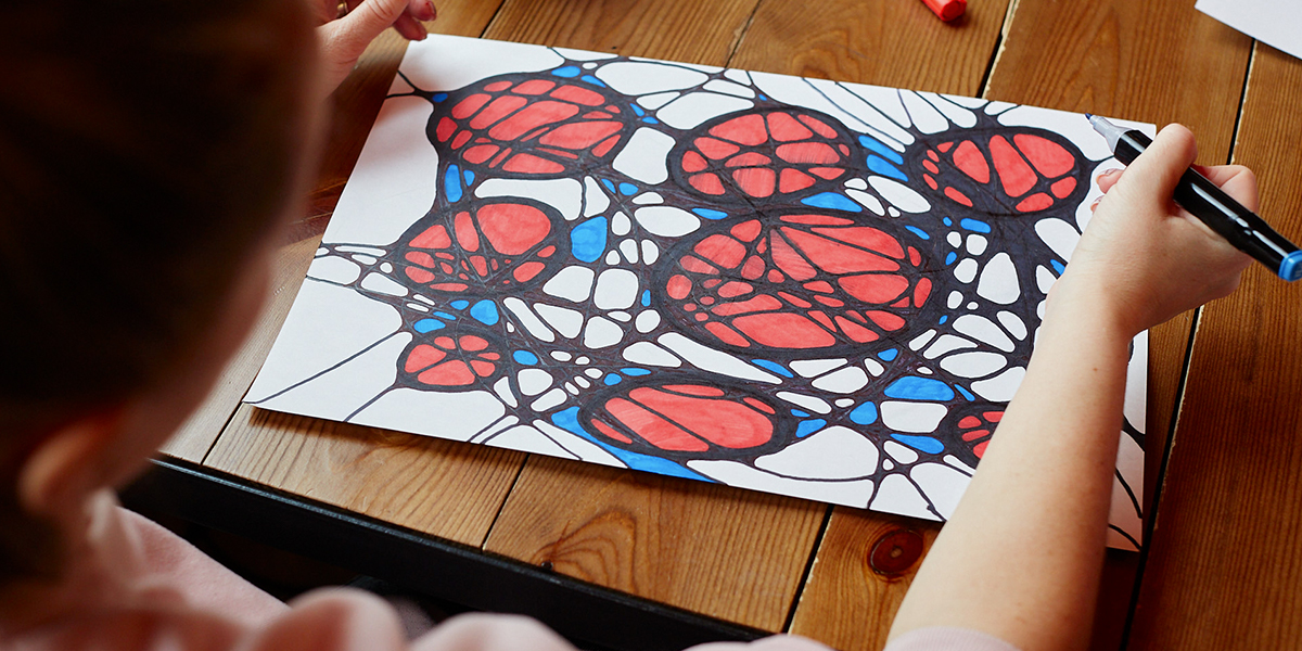 Из кружков и линий владимирцы создали нейронные связи, ведущие к мечте и богатству