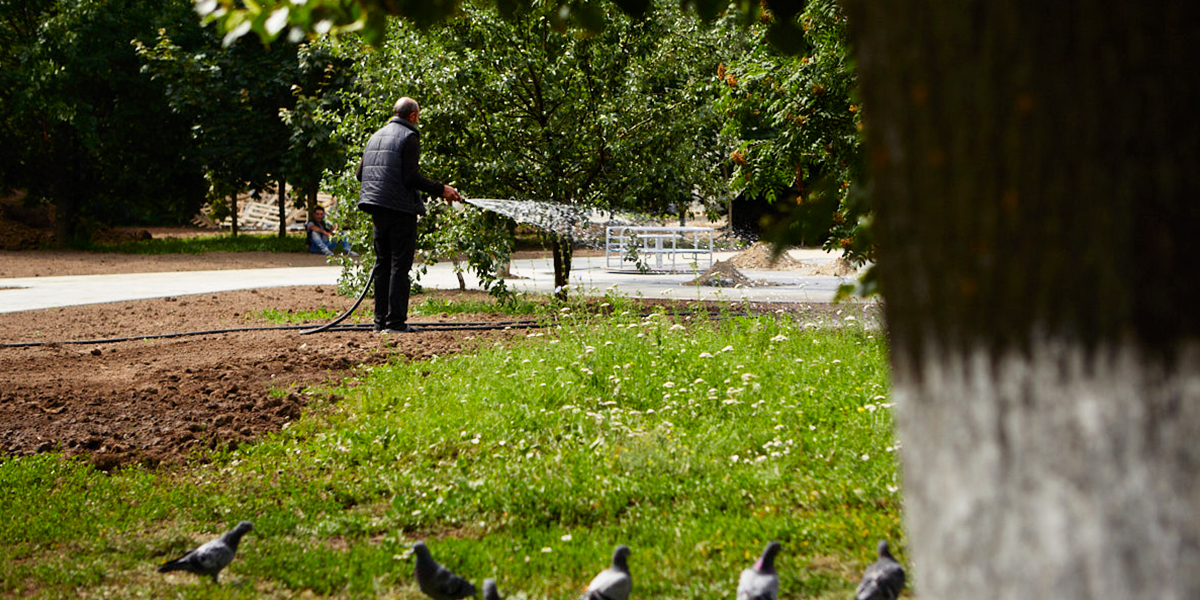 В городе завершаются работы 2023 года по благоустройству трех общественных пространств