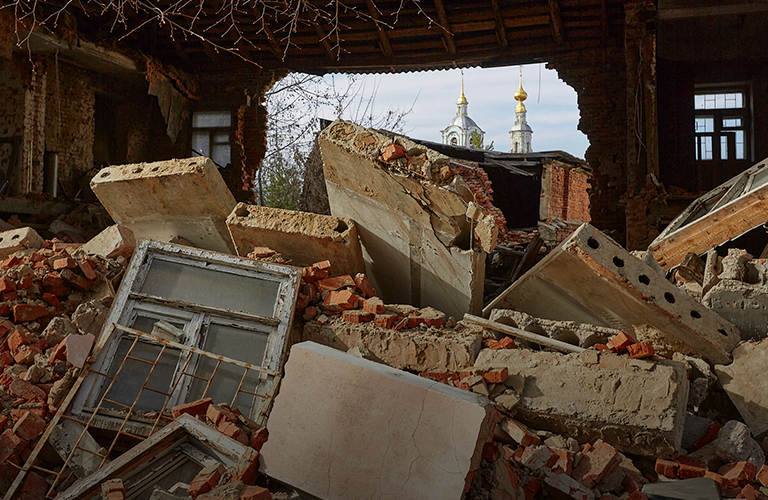 По обломкам истории… Неприглядная сторона зданий на центральных улицах Владимира