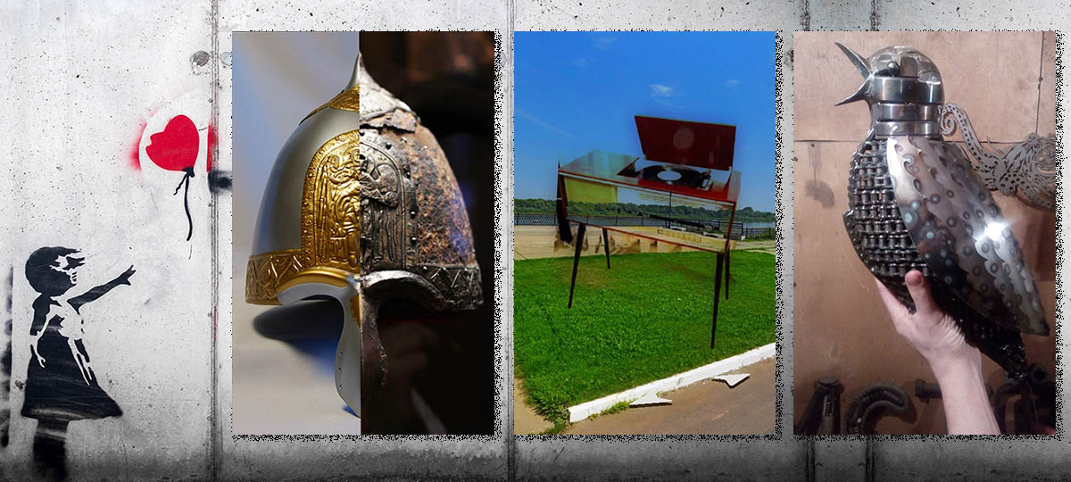 Шлем, радиола и соловей: 3 арт-объекта, которые могут появиться в области