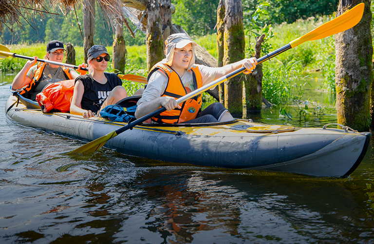 Судогодские джунгли и мини-водопад: топ живописных маршрутов в регионе для сплавов на байдарках