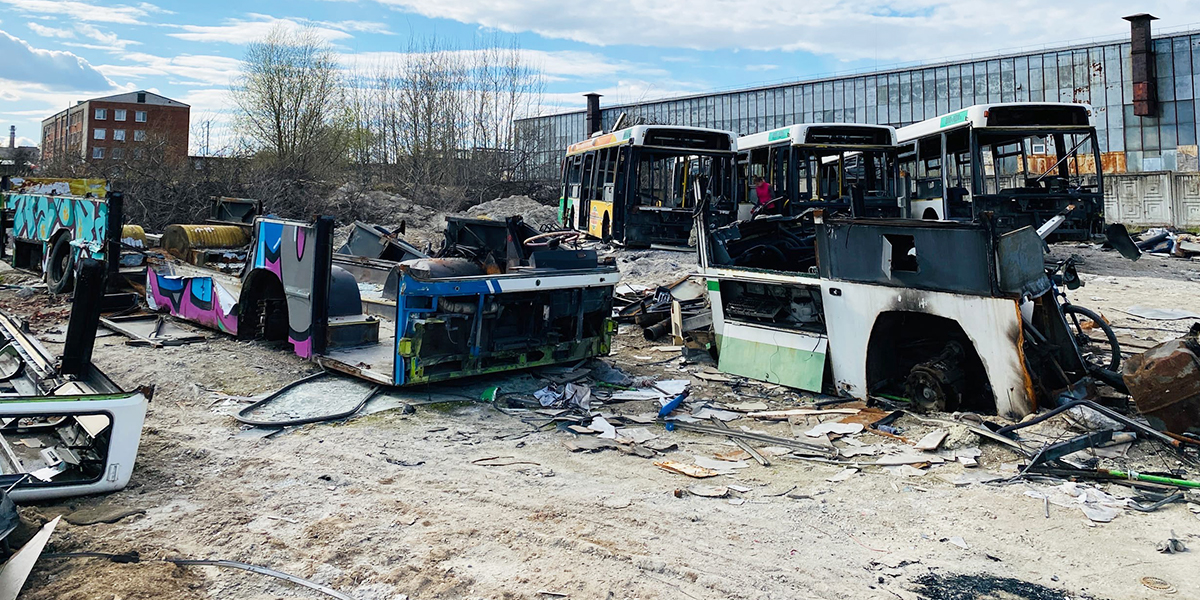 «Кладбище» автобусов и секс-шоп в чистом поле: топ неожиданных находок во Владимирской области