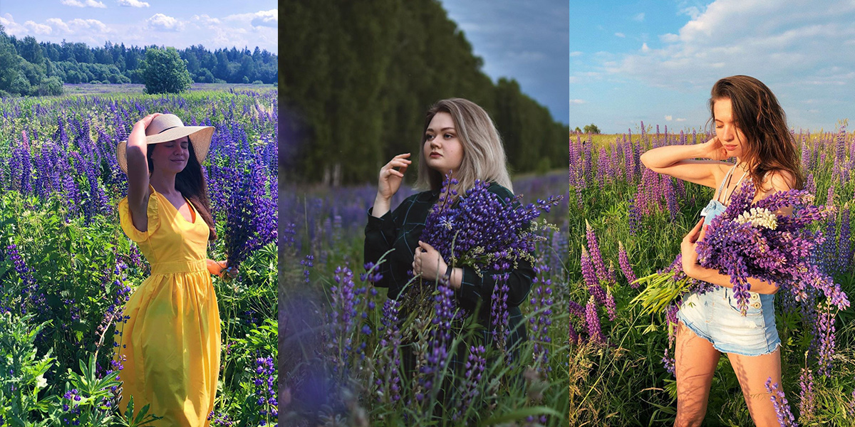 Вести с полей. Летние фотосессии соблазнительных девушек