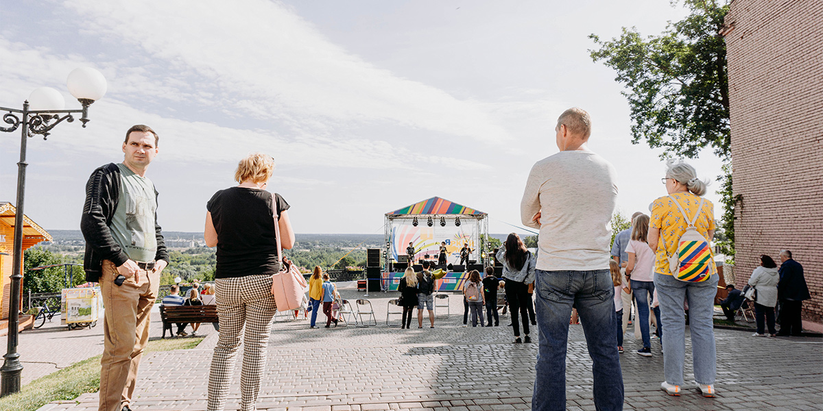 Маленький День города, или Большой «Яркий мир» на всю Георгиевскую